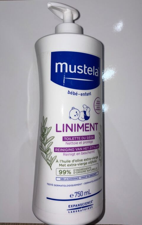 Liniment bébé à l’huile d’olive extra -vierge