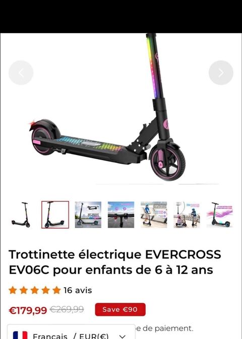 Trottinette enfants 6/10ans